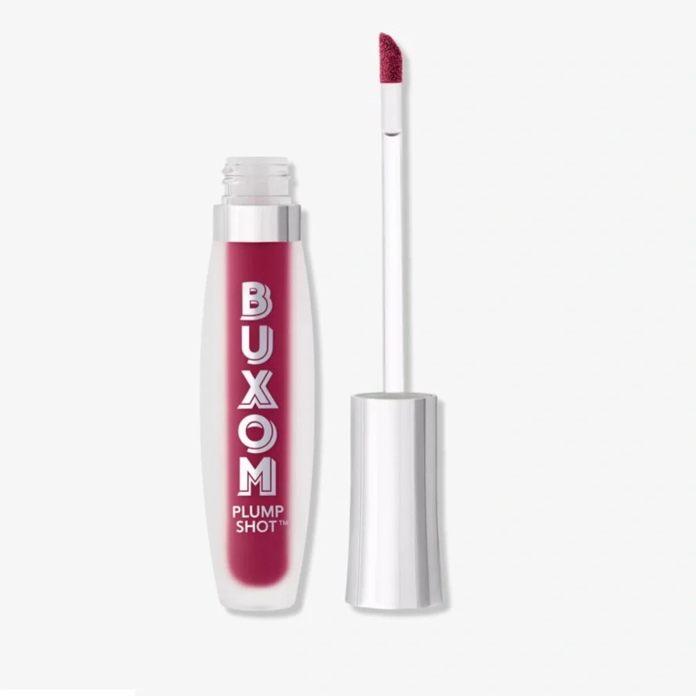 NEW! BUXOM Plump Shot Sheer Tint Collagen Infused Lip Serum FUCHSIA YOU